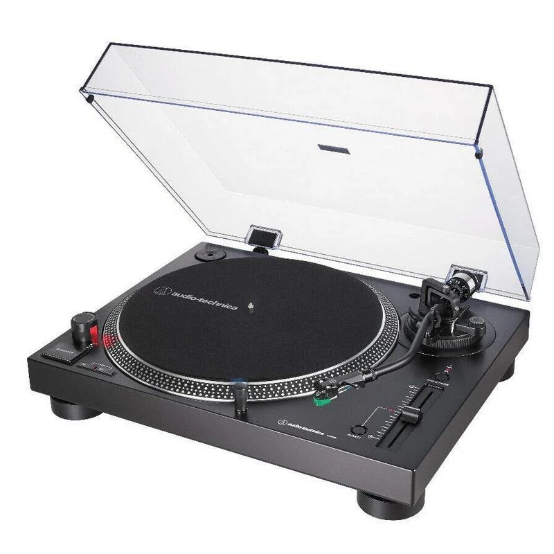 Detalle de Audio-Technica LP120X Tocadiscos USB Negro