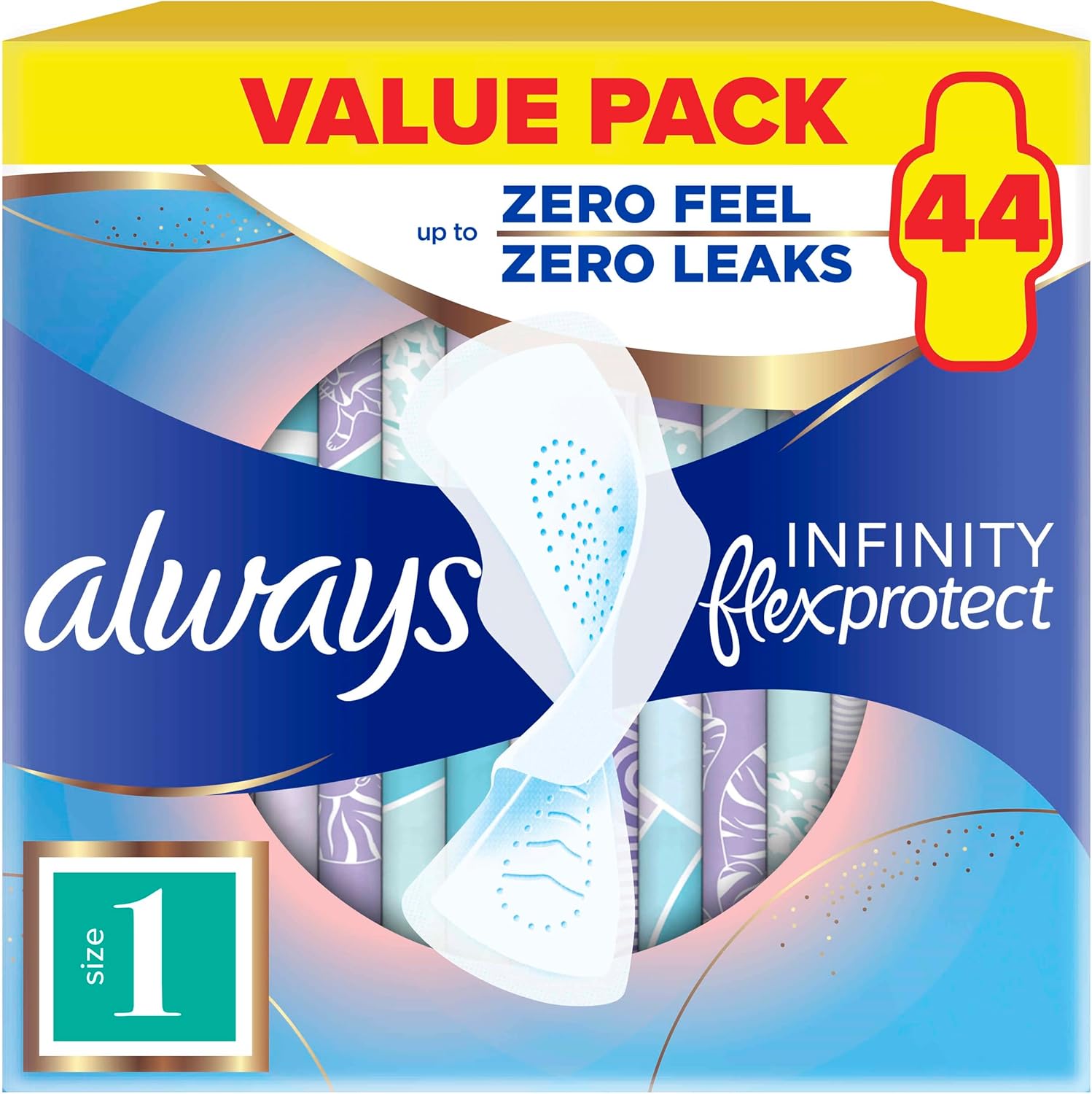 Thumbnail 6 de Always Infinity FlexProtect Size 1 sanitary towels 🩸