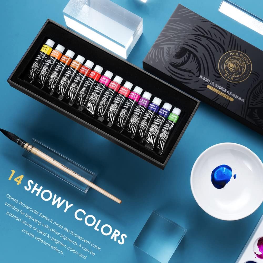 Thumbnail 1 de Paul Rubens Peinture aquarelle 14 couleurs 5 ml
