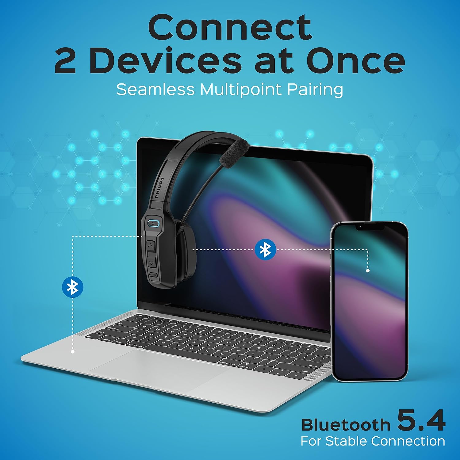 Thumbnail 6 de Philips Trucker Bluetooth Headset 35h