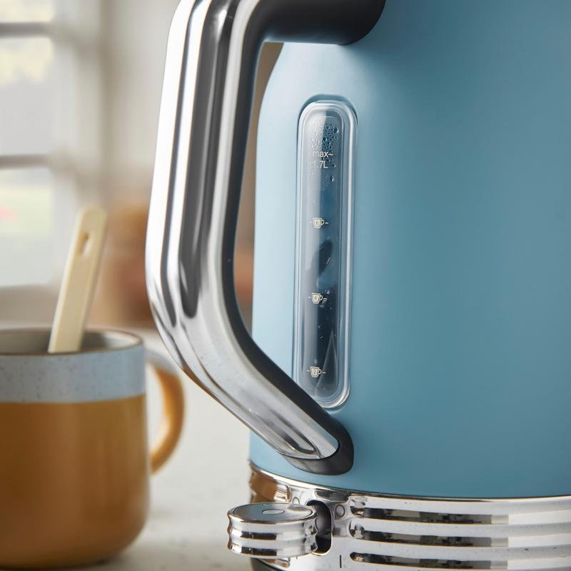 Thumbnail 1 de Tetera eléctrica Russell Hobbs Hanley Retro Blue 1,7 L – Potencia y estilo en la encimera