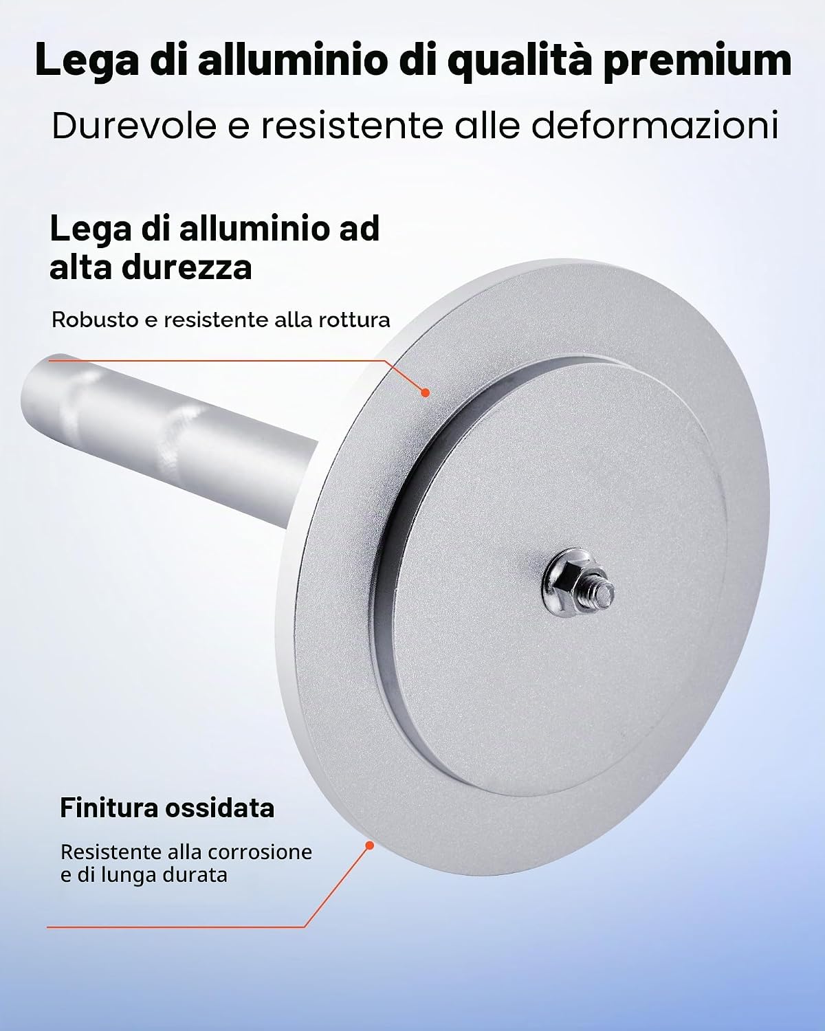 Thumbnail 2 de VEVOR Set di Estrattori Separatori per Cuscinetti, 7 Pezzi con Boccole e Asta di Prolunga: Kit robusto per installazione e rimozione gravosa