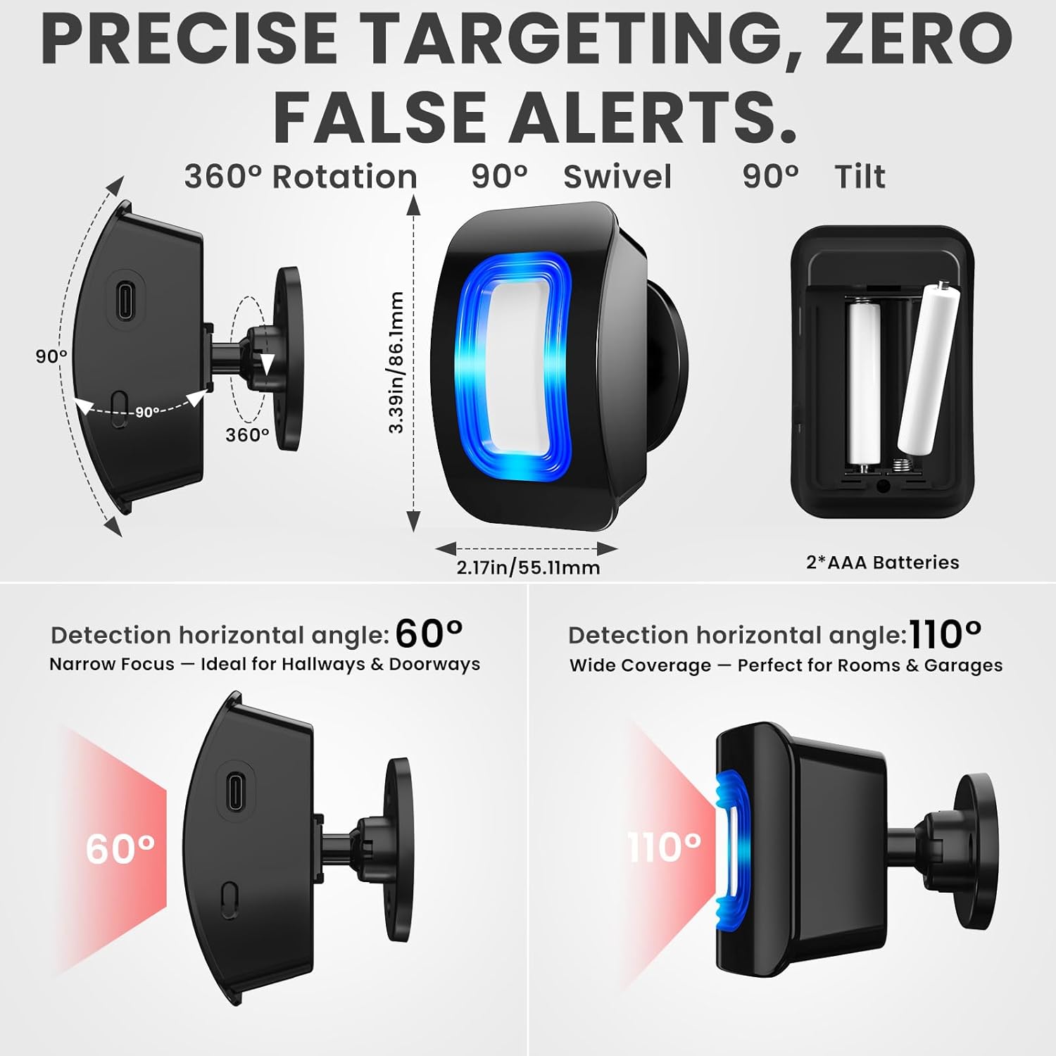 Thumbnail 6 de Wireless Motion Sensor Alarm System, 500-Foot Range