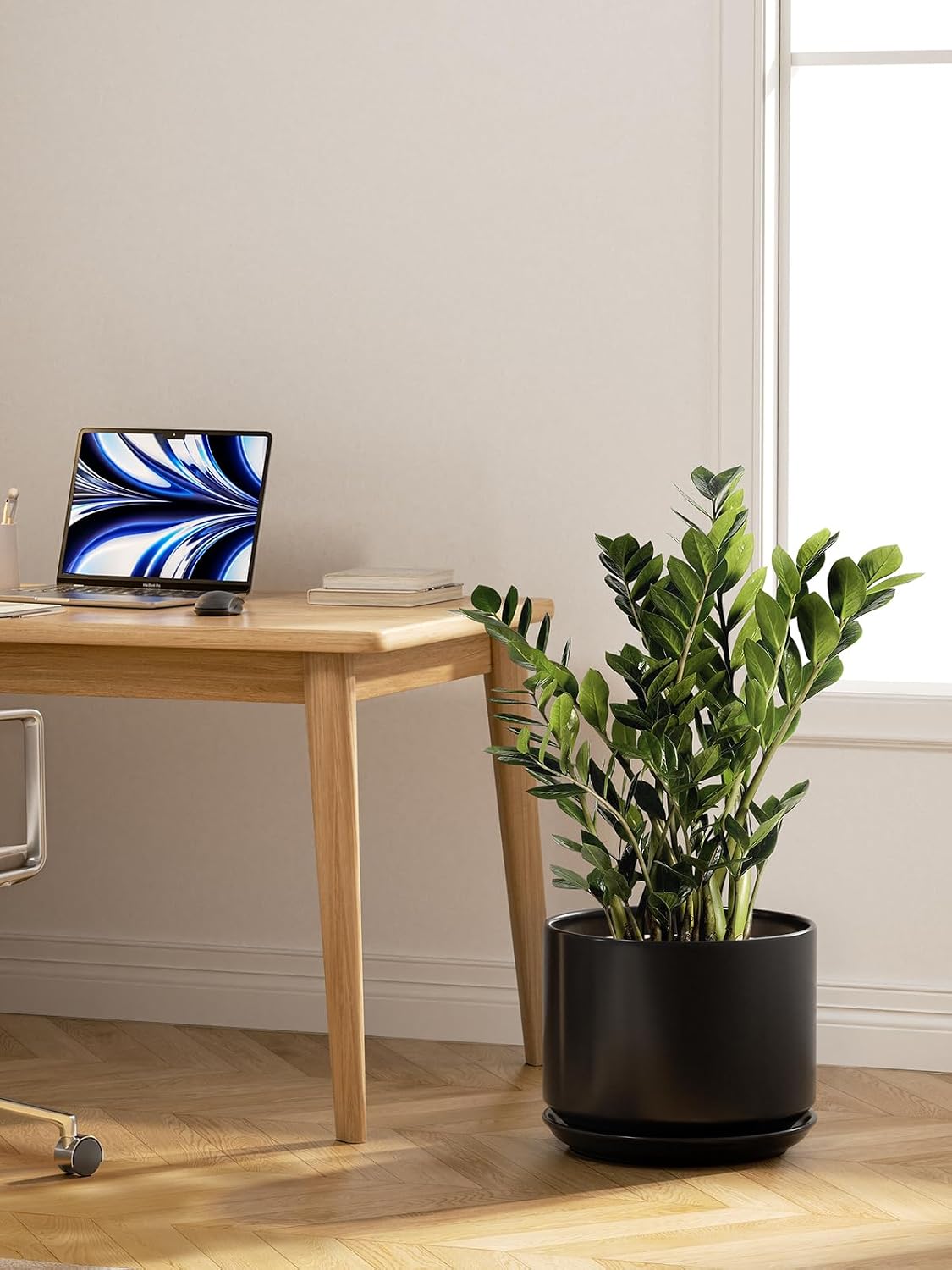 Detalle de LE TAUCI 30 cm Plant Pot for Indoor Plants
