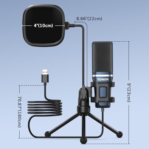 Thumbnail 7 de TONOR TC-777 USB Podcast Microphone Review