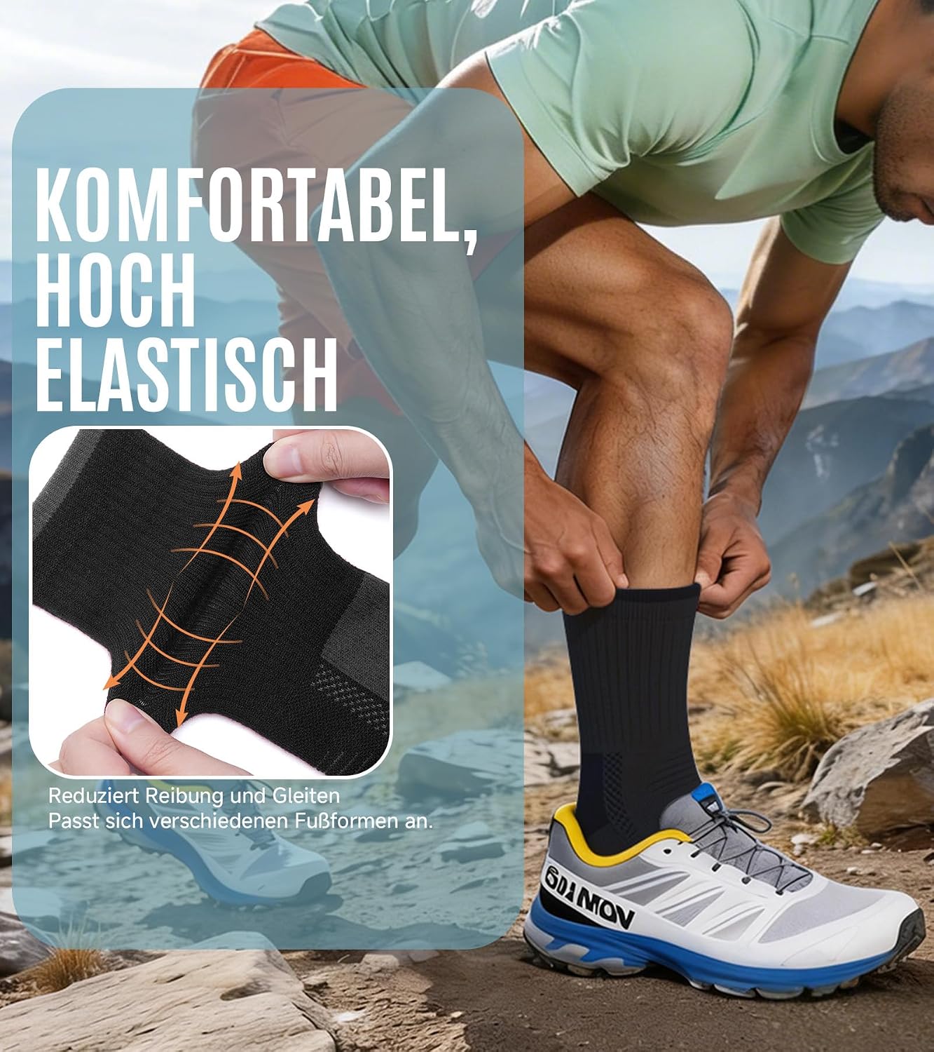 Detalle 2 de TANSTC Merino Socken 3 Paar