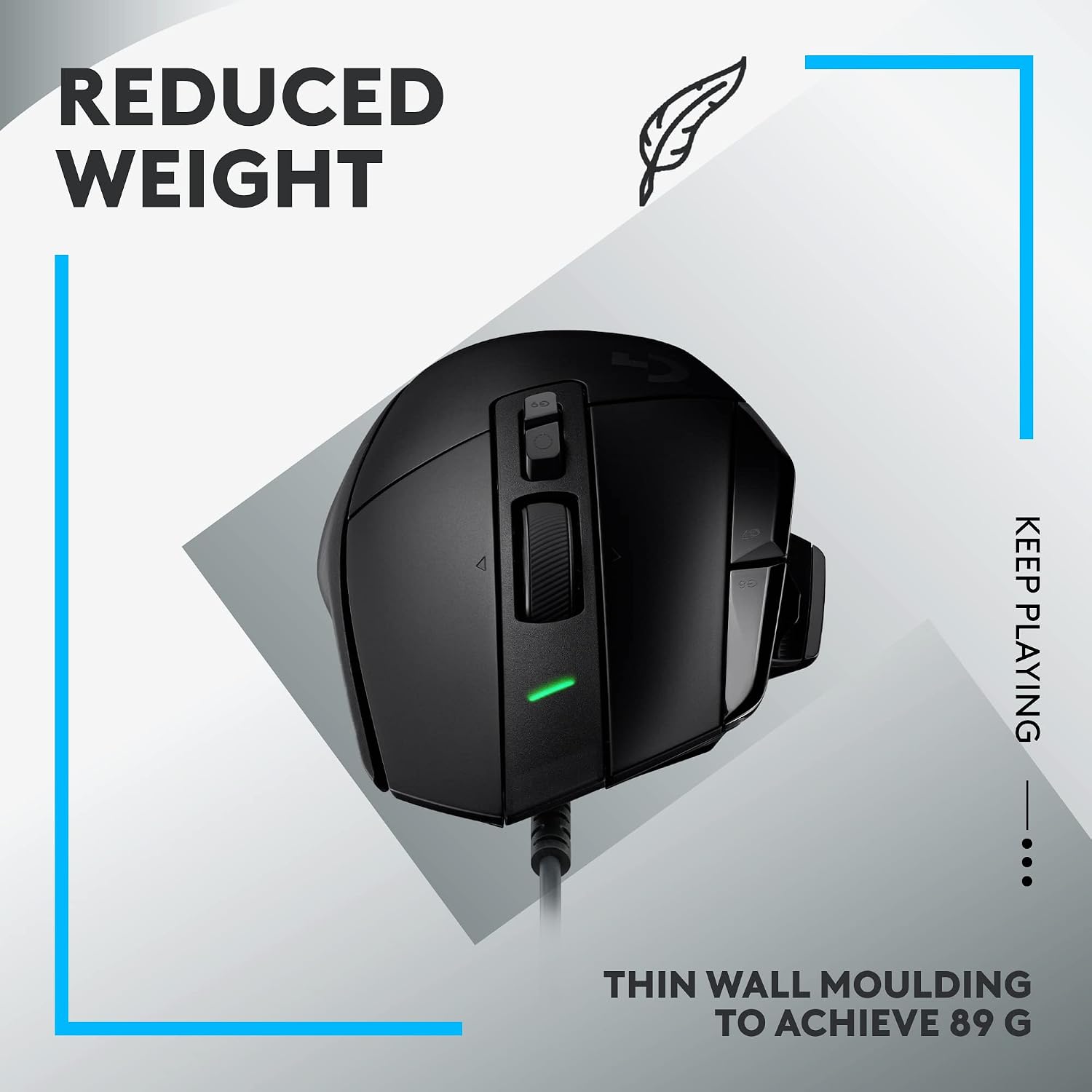 Detalle de Logitech G G502 X Wired Gaming Mouse