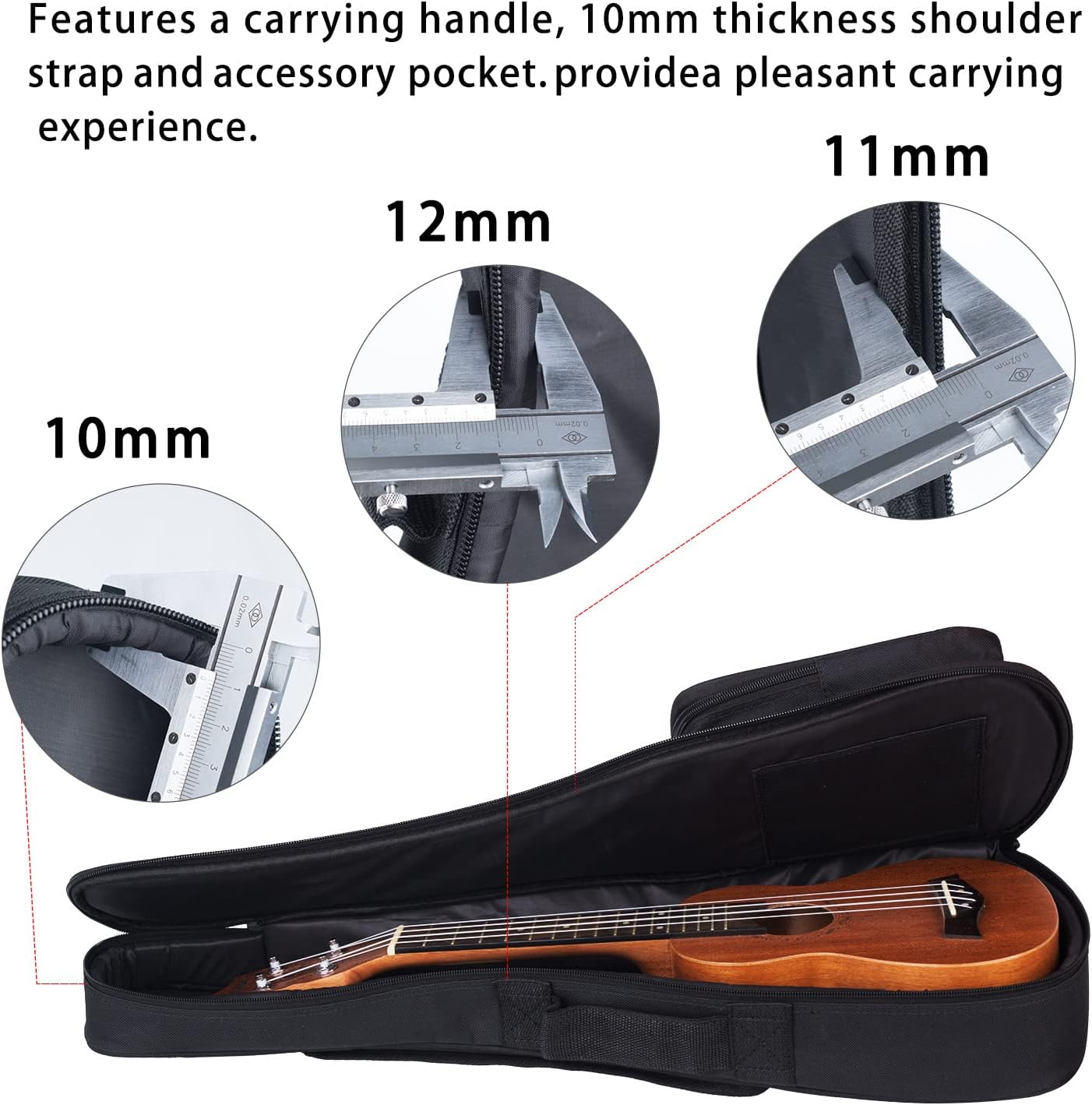 Thumbnail 6 de EASTROCK Concert Mahogany Ukulele 23-Inch Beginner All-In-One Kit