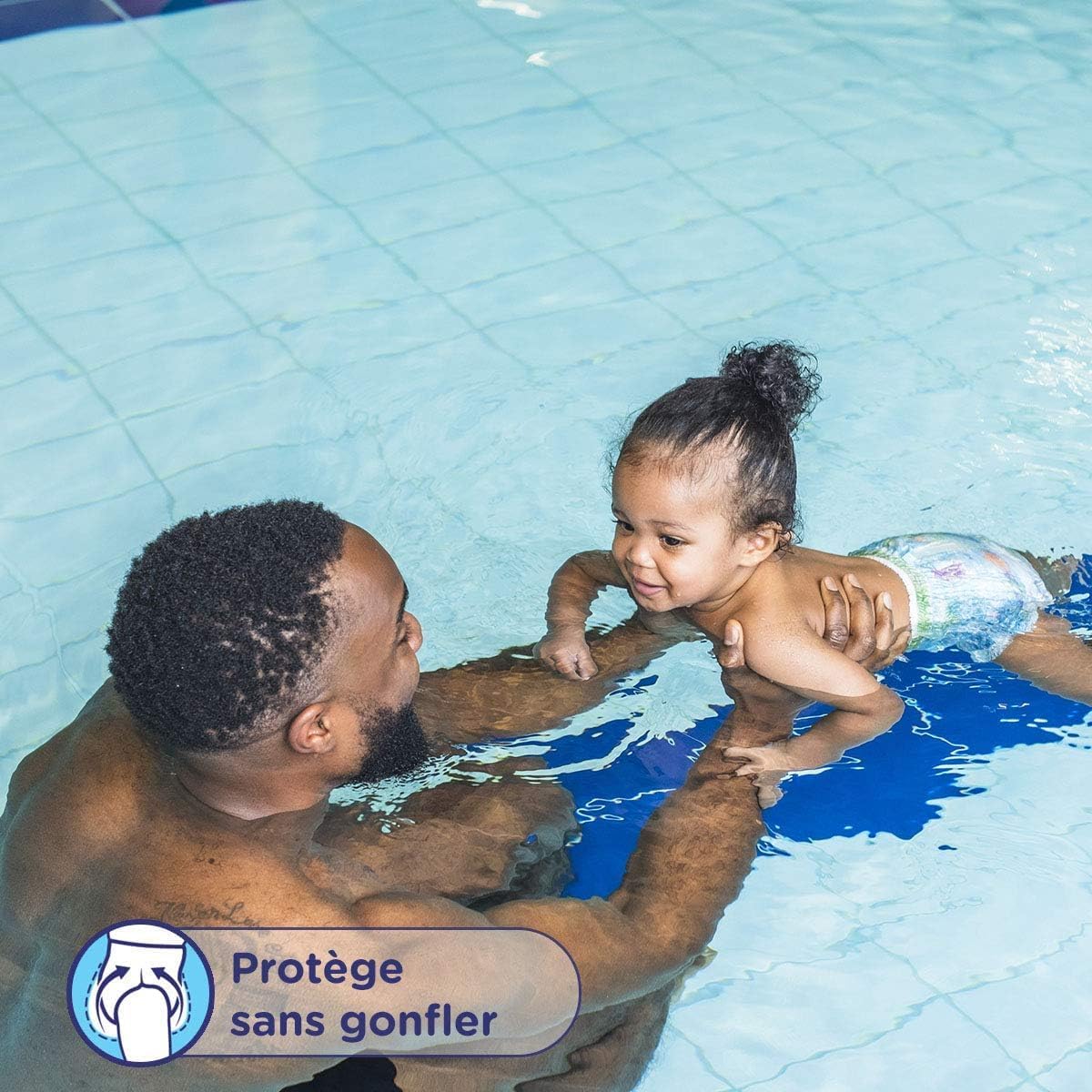 Detalle de HUGGIES Maxi Pack x20 Little Swimmers T3/4 – Protection pratique pour les premières baignades