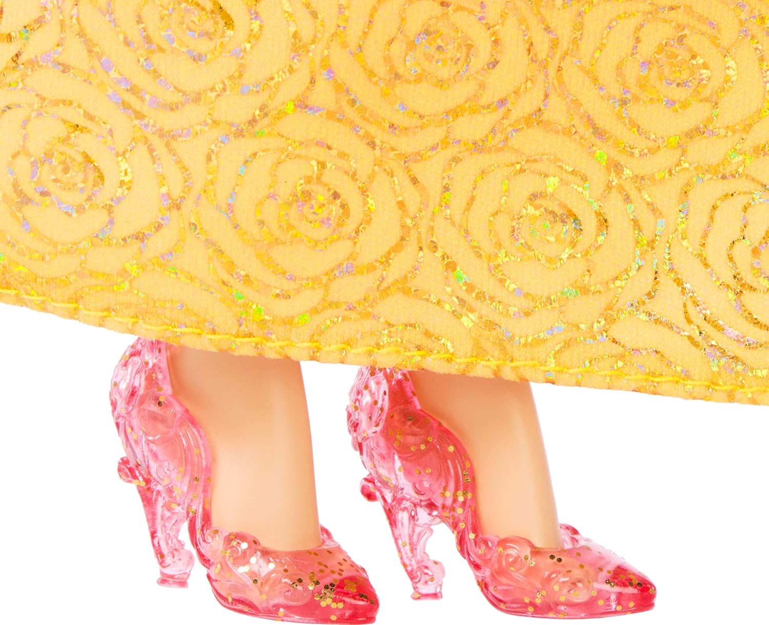 Thumbnail 6 de Poupée Belle articulée Mattel Princesses Disney HLW11 avec tenue scintillante, diadème et chaussures amovibles
