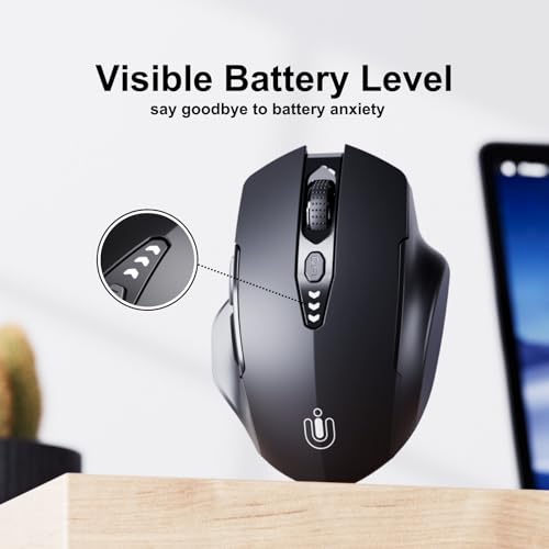 Detalle de Uineer Ratón Bluetooth 4.0/5.0 🖱