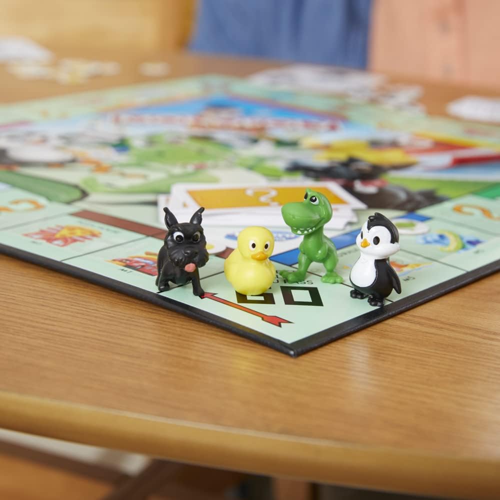 Thumbnail 4 de Monopoly Junior – Version française exclusive Amazon, jeu de société pour enfants (2–4 joueurs, dès 5 ans)