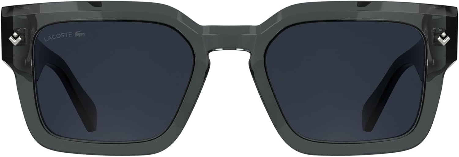 Detalle de Lacoste L6071s lunettes de soleil mixte Transparent grey, taille 52/21/145