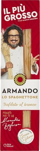 Detalle de ARMANDO Spaghettone 20x500 g – Pasta di Semola di Grano Duro, filiera controllata