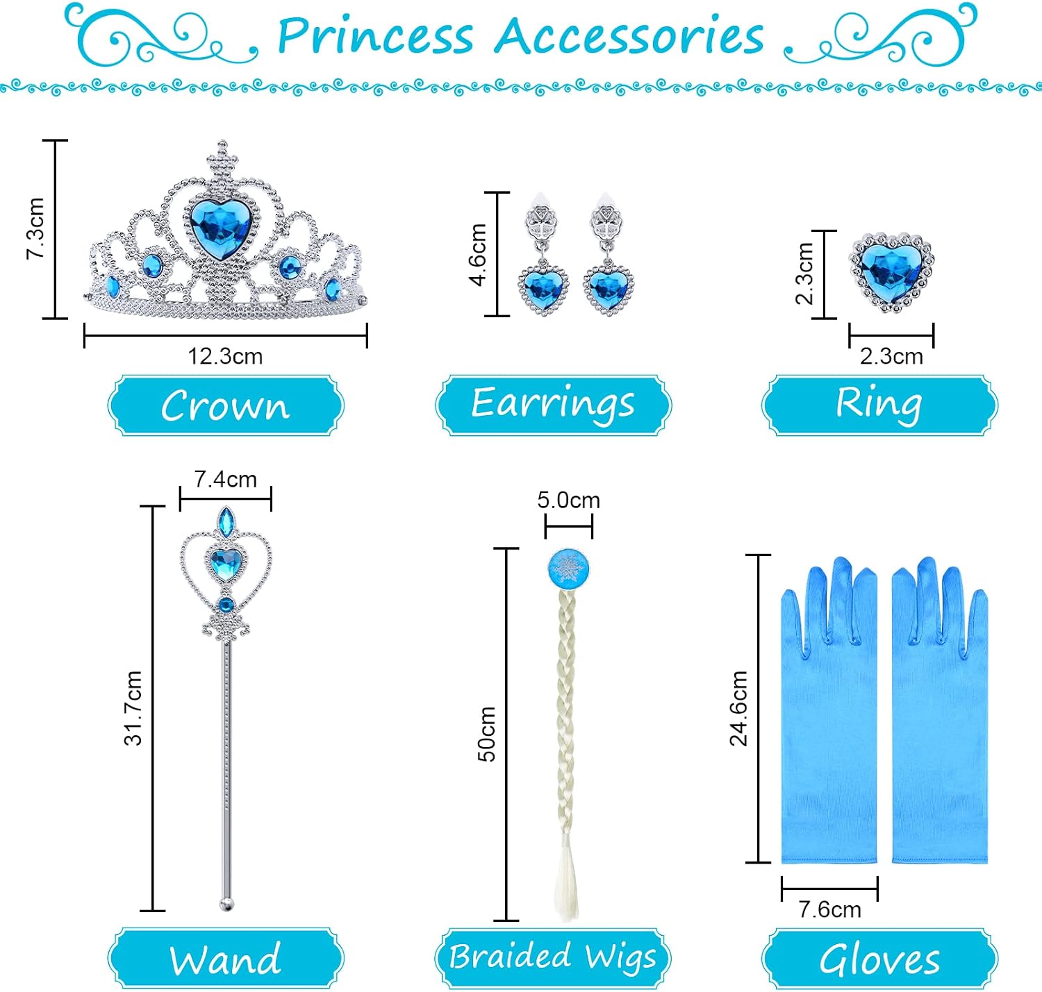 Detalle 2 de URAQT Vestito Set Principessa 100-150