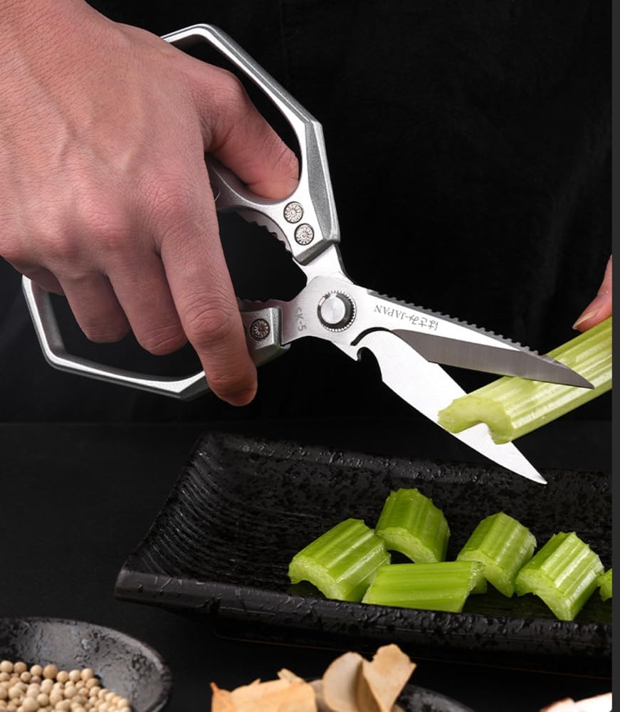 Detalle de Premium Kitchen Scissors: Heavy-Duty Stainless Steel Kitchen Shears