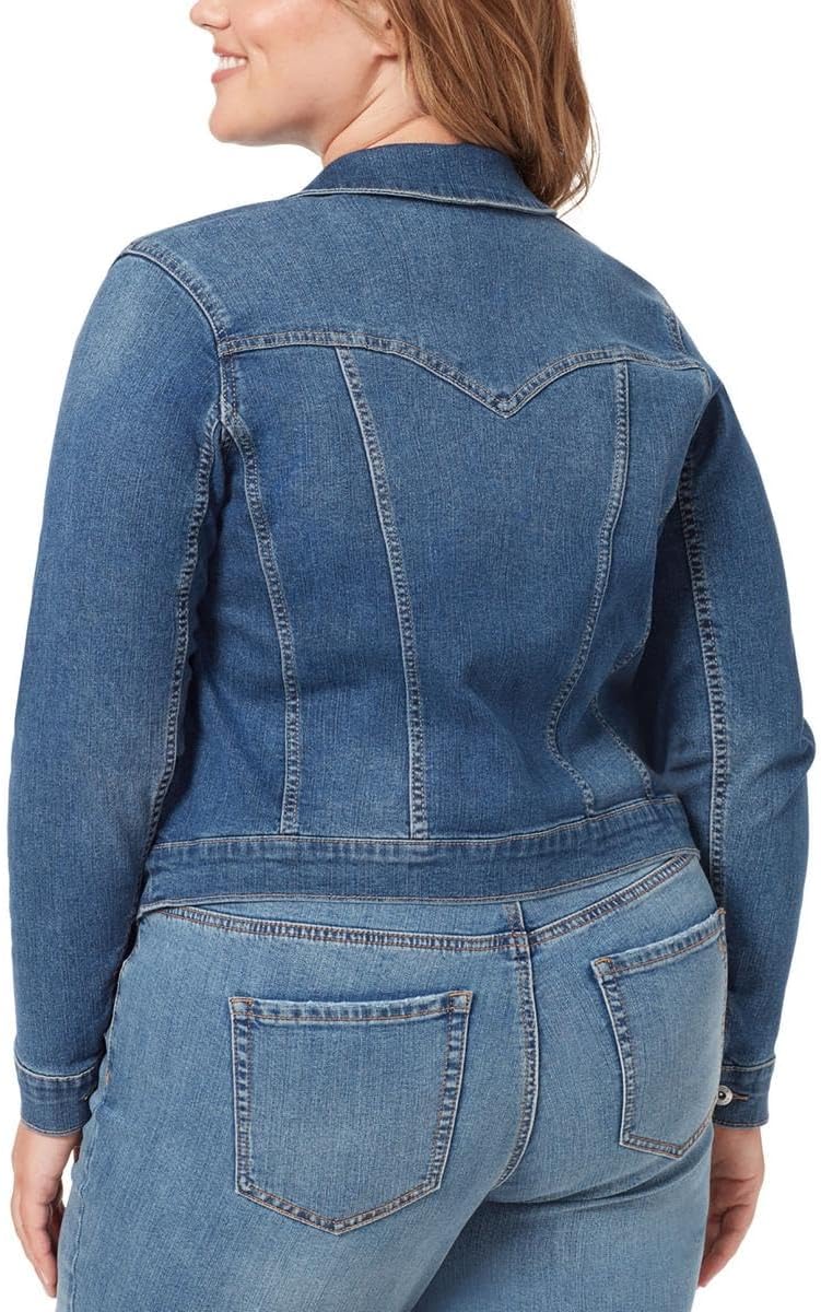 Detalle 2 de Jessica Simpson Pixie cropped jean jacket