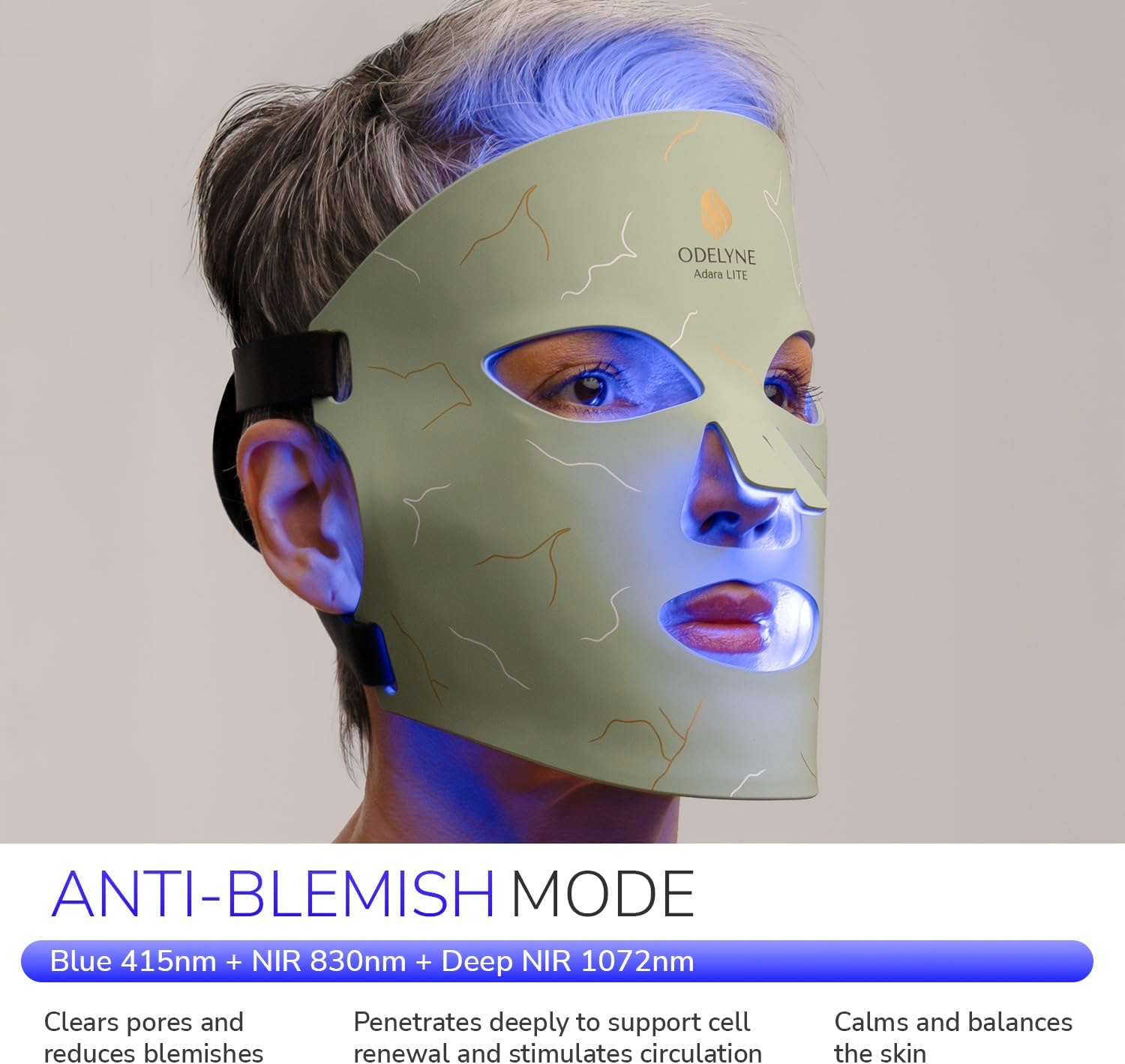 Thumbnail 4 de ODELYNE Adara masque facial 288 LED 🧖