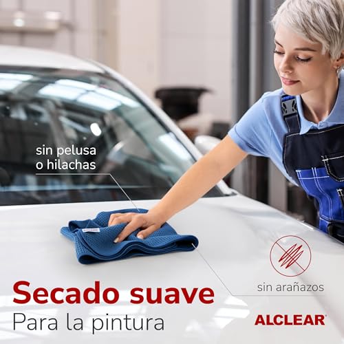 Detalle 2 de Alclear International Secador Mágico 🧼 - Gamuza Microfibra 2 Unidades