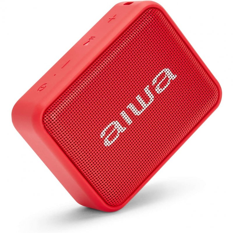 Thumbnail 3 de Aiwa BS-200: Altavoz Bluetooth 6W Rojo, compacto y resistente para tus encuentros