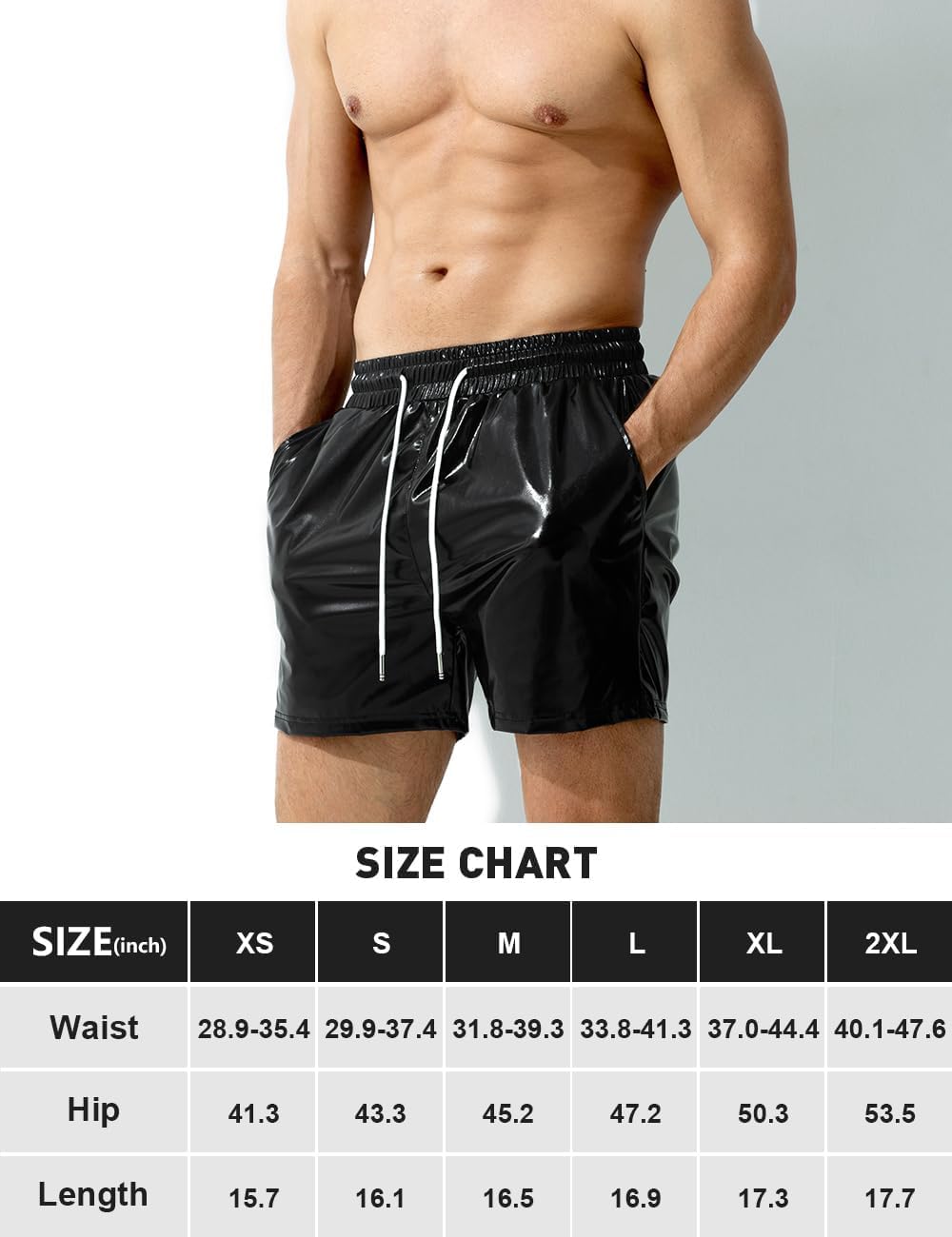 Thumbnail 6 de Casey Kevin Men's Metallic Shorts