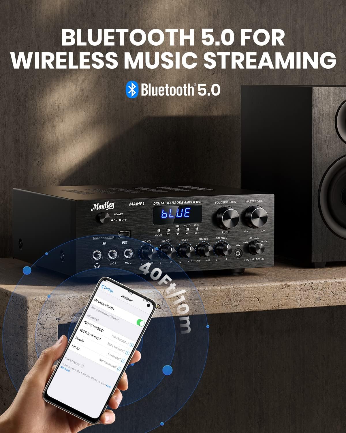 Thumbnail 4 de Moukey MAMP1 Amplificateur 220W 🎧