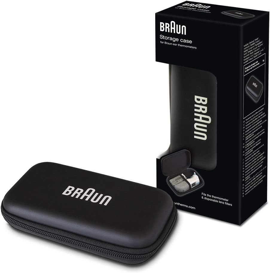 Braun Boîtier de Protection pour Thermomètre Auriculaire — Étui rigide compatible ThermoScan