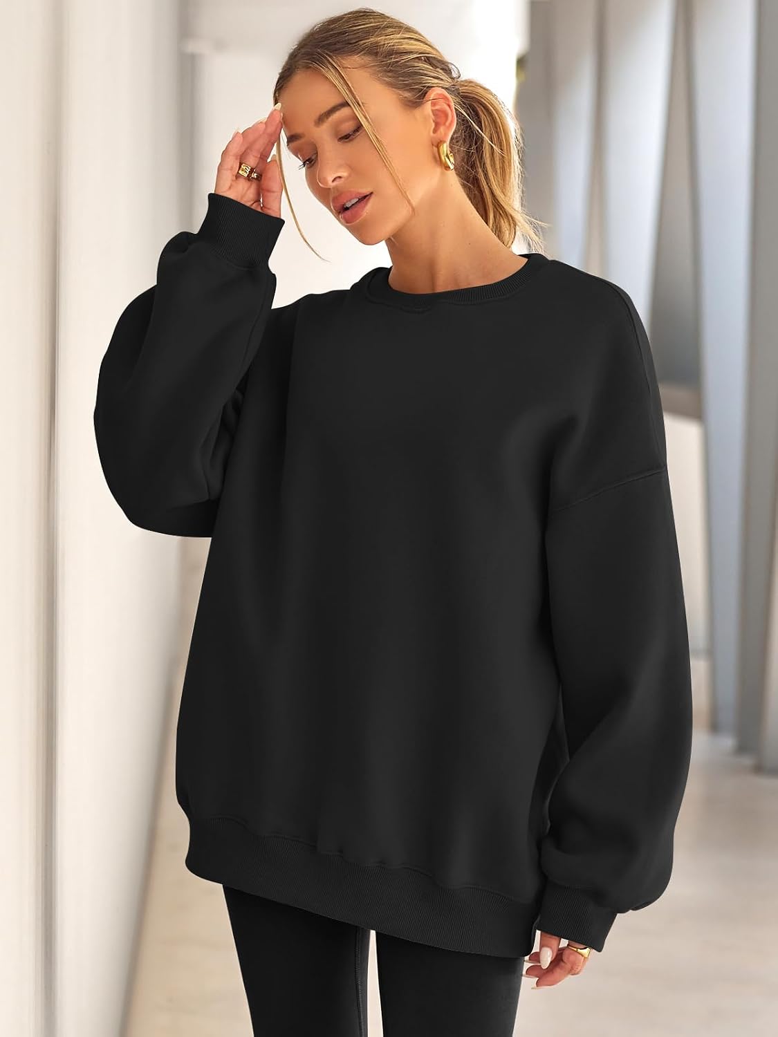 Thumbnail 1 de EFAN Oversized Sweatshirt Hoodie
