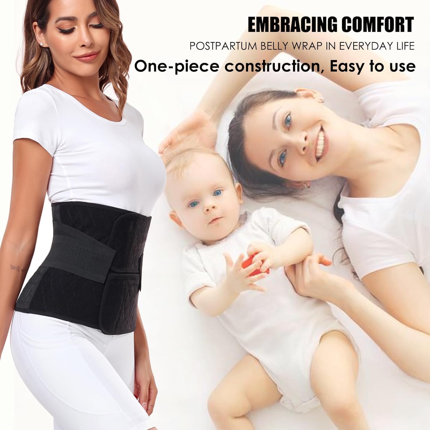 Thumbnail 4 de MAMODY Postpartum Belly Wrap C-section Recovery Belt