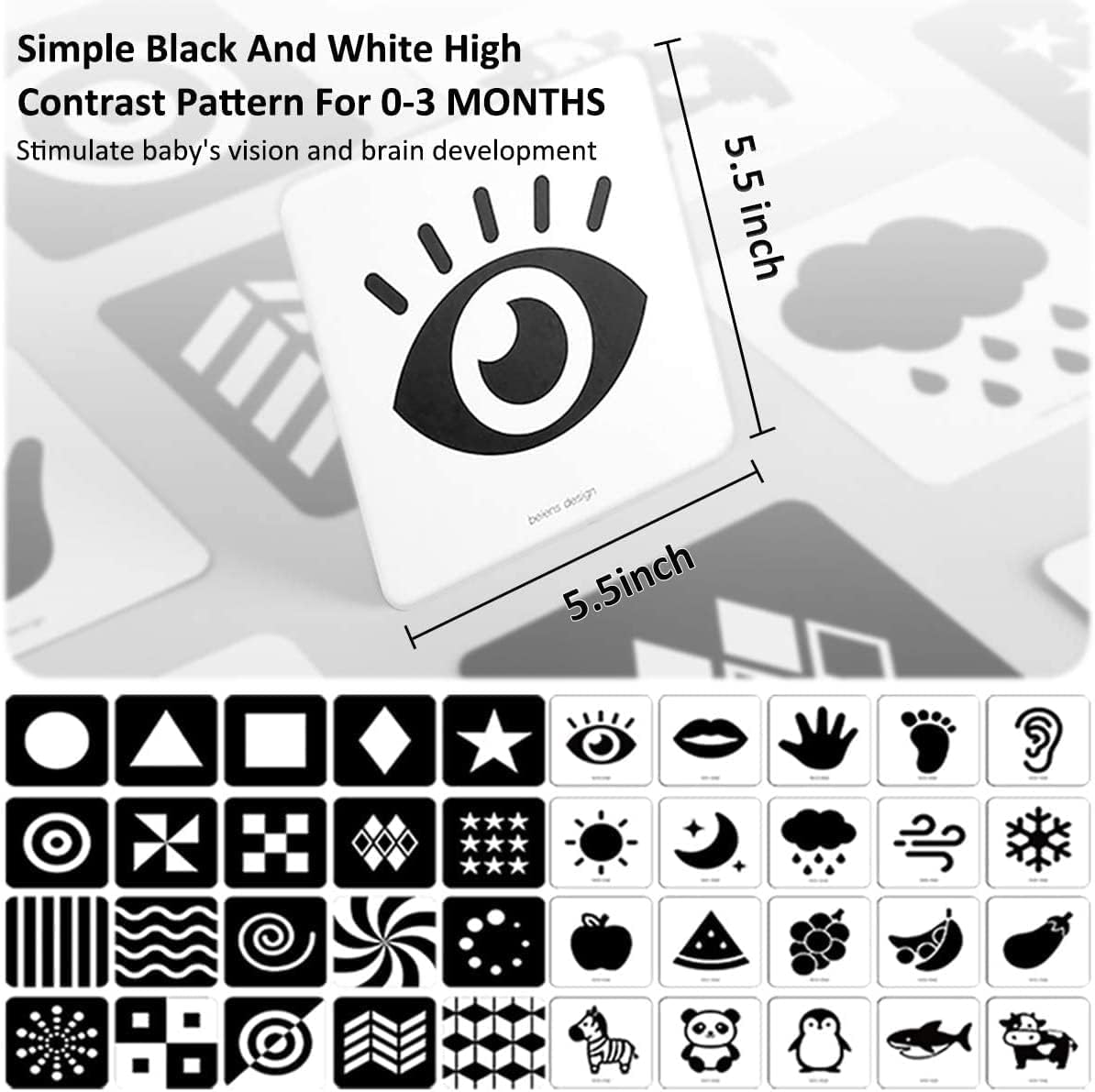 Detalle de beiens Cartes Flash Bébé 20 pièces