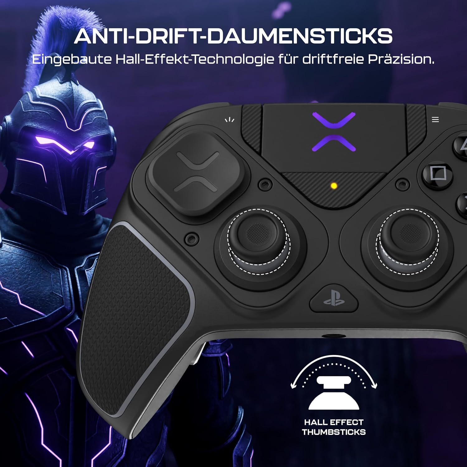 Detalle de Turtle Beach Victrix Pro BFG Reloaded Wireless Modulares PlayStation-Controller Schwarz (offiziell lizenziert)