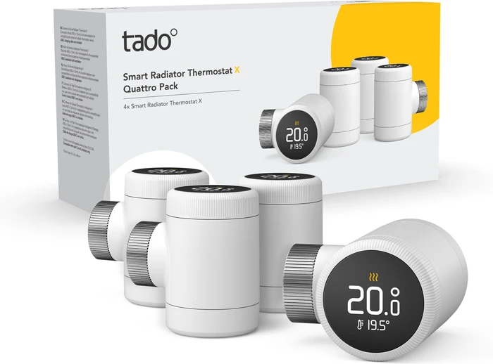 Thumbnail 2 de Tado Smart-Thermostatkopf X (Erweiterung) – 4er-Pack