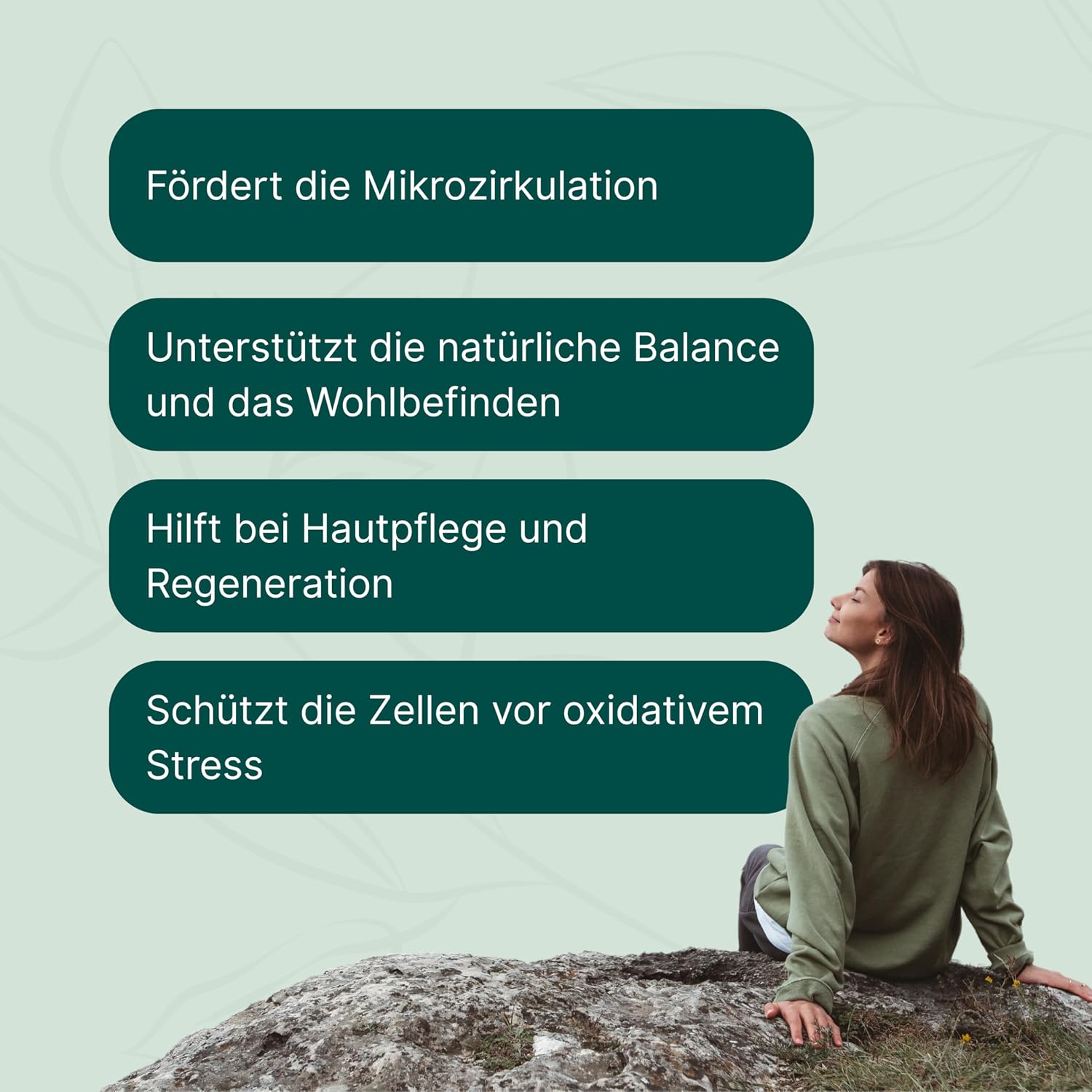 Detalle de ESSENZ Hämo Plus Kapseln – Pflanzliche Unterstützung für das Wohlbefinden, vegan & glutenfrei (60 Kapseln)