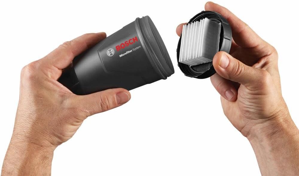 Detalle de Bosch GSS20-40 1/4-Sheet Orbital Finishing Sander with Dust Collection