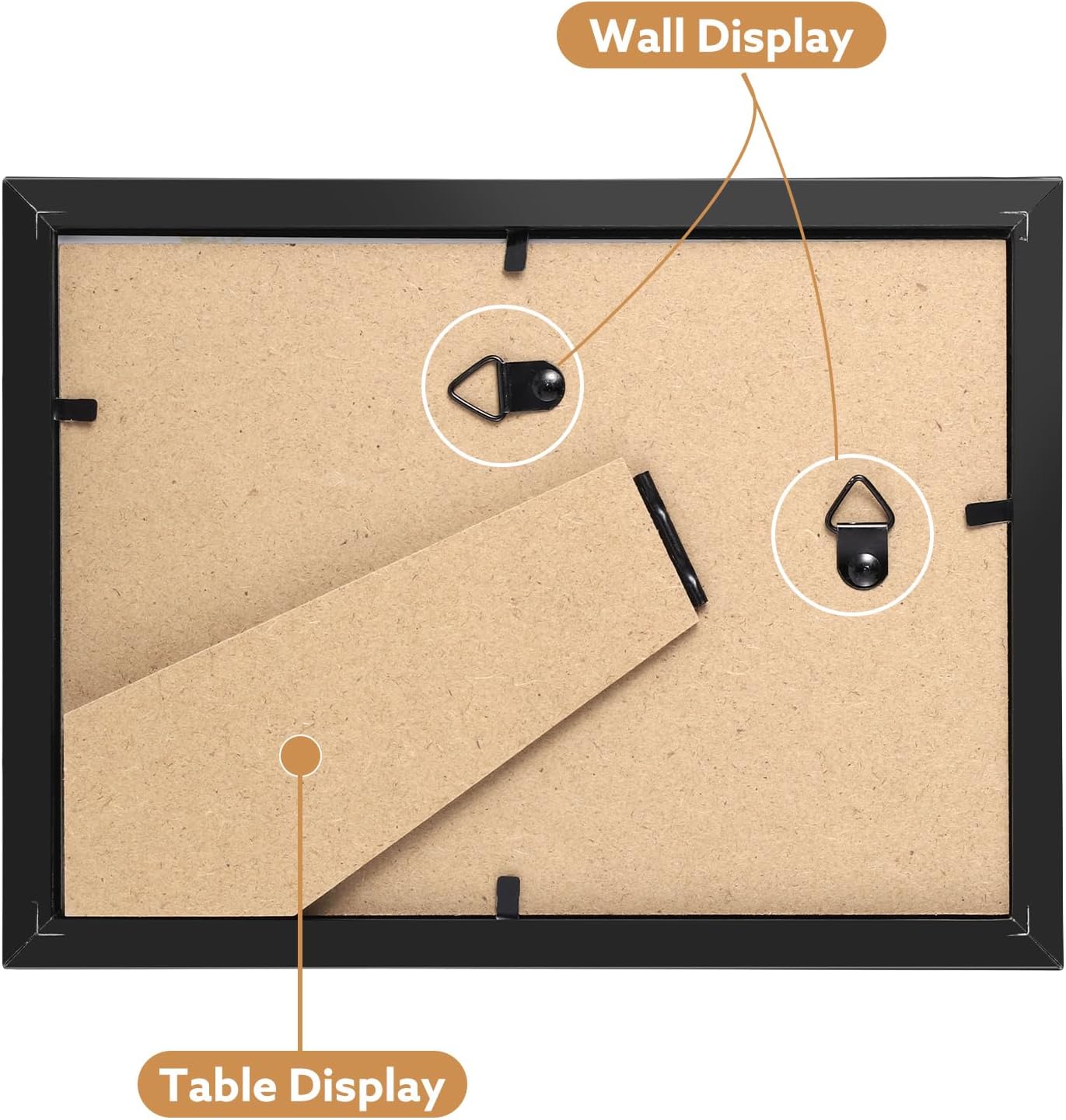 Detalle 2 de HuaJiao 7x5 Picture Frame 4 Pack