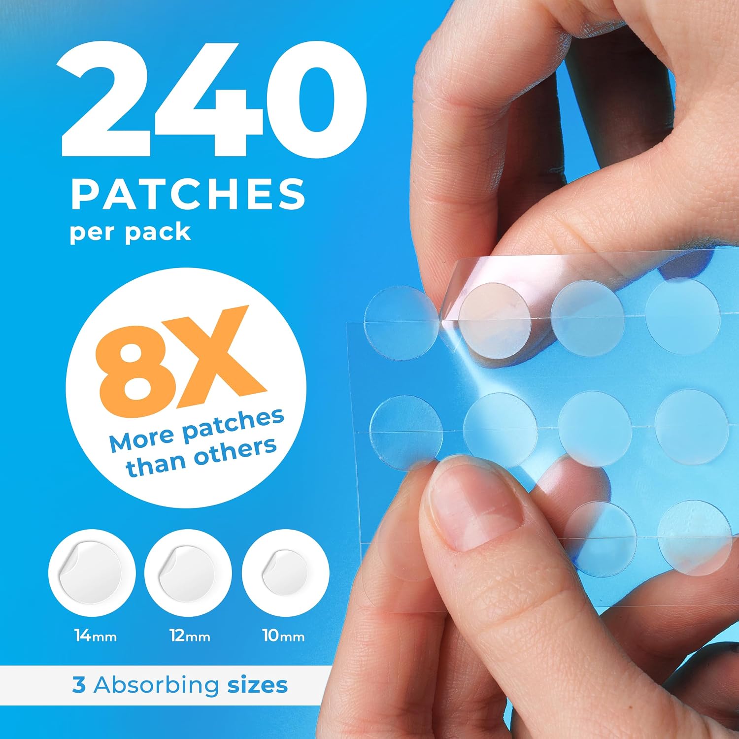 Thumbnail 6 de PatchRx Pimple Patches 240 Hydrocolloid Acne Patches 🩹