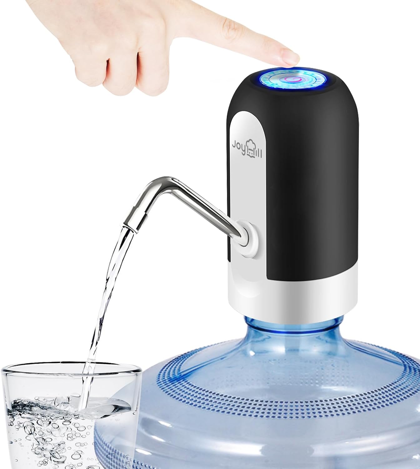Detalle de JOYHILL 012 USB-Rechargeable Water Bottle Pump for 3–5 Gallon Jugs
