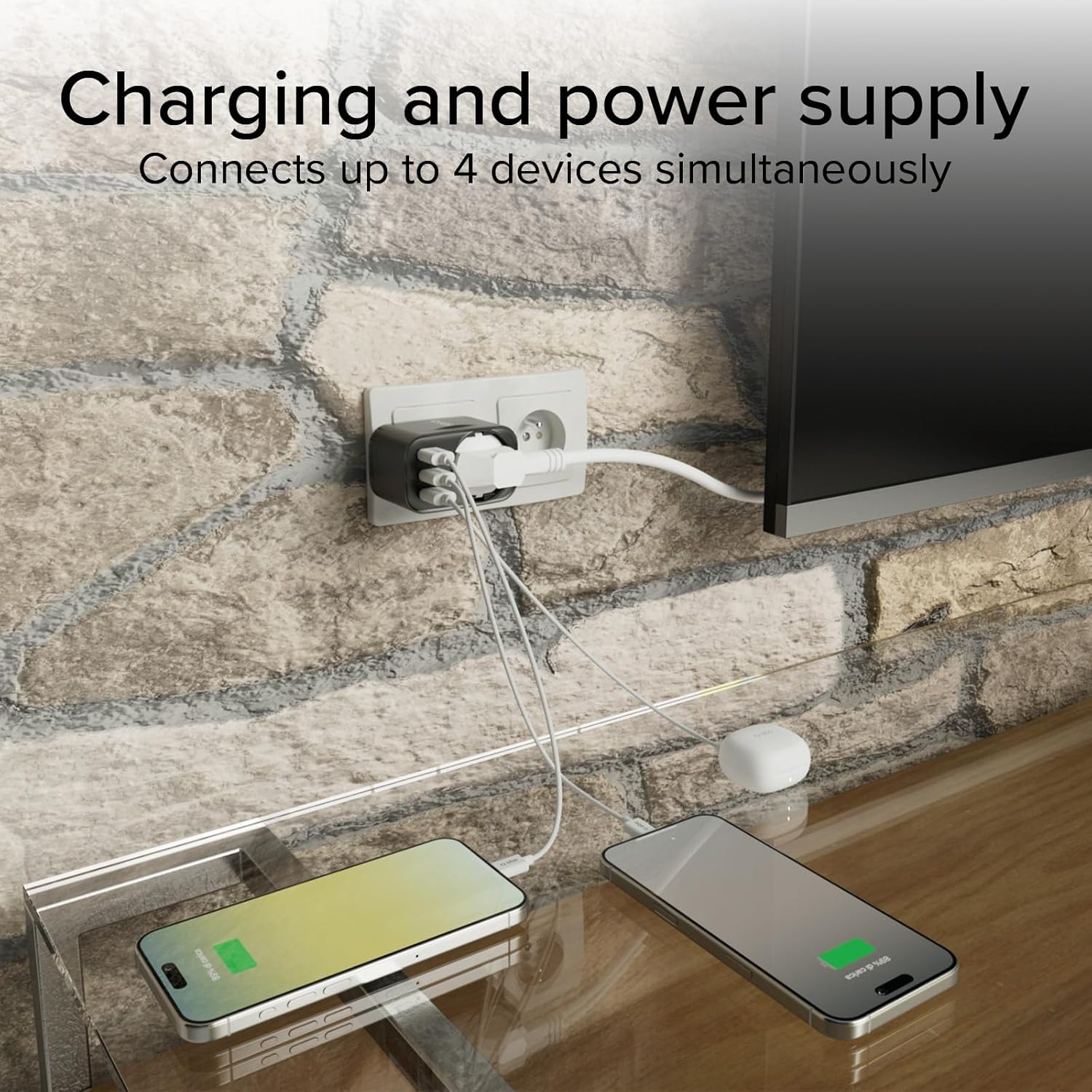 Thumbnail 4 de SBS Fuente de alimentación multisocket USB C/A Schuko 3500 W