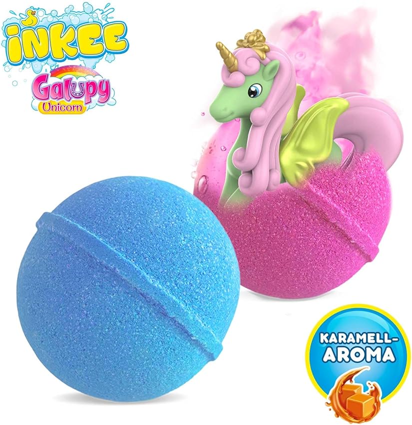 Thumbnail 1 de INKEE Surprise Pack de 3 bombas de baño con unicornio 3D