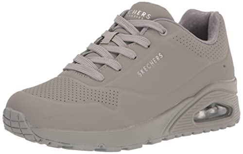 Detalle de Skechers Uno Zapatillas mujer Gray Durabuck Mesh 36