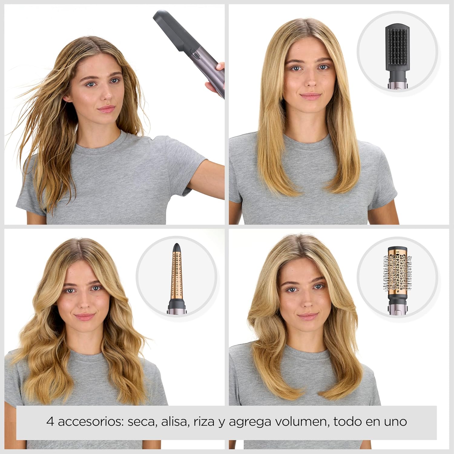 Thumbnail 1 de BaByliss AS136E Cepillo de Aire Style 1000 1000 W