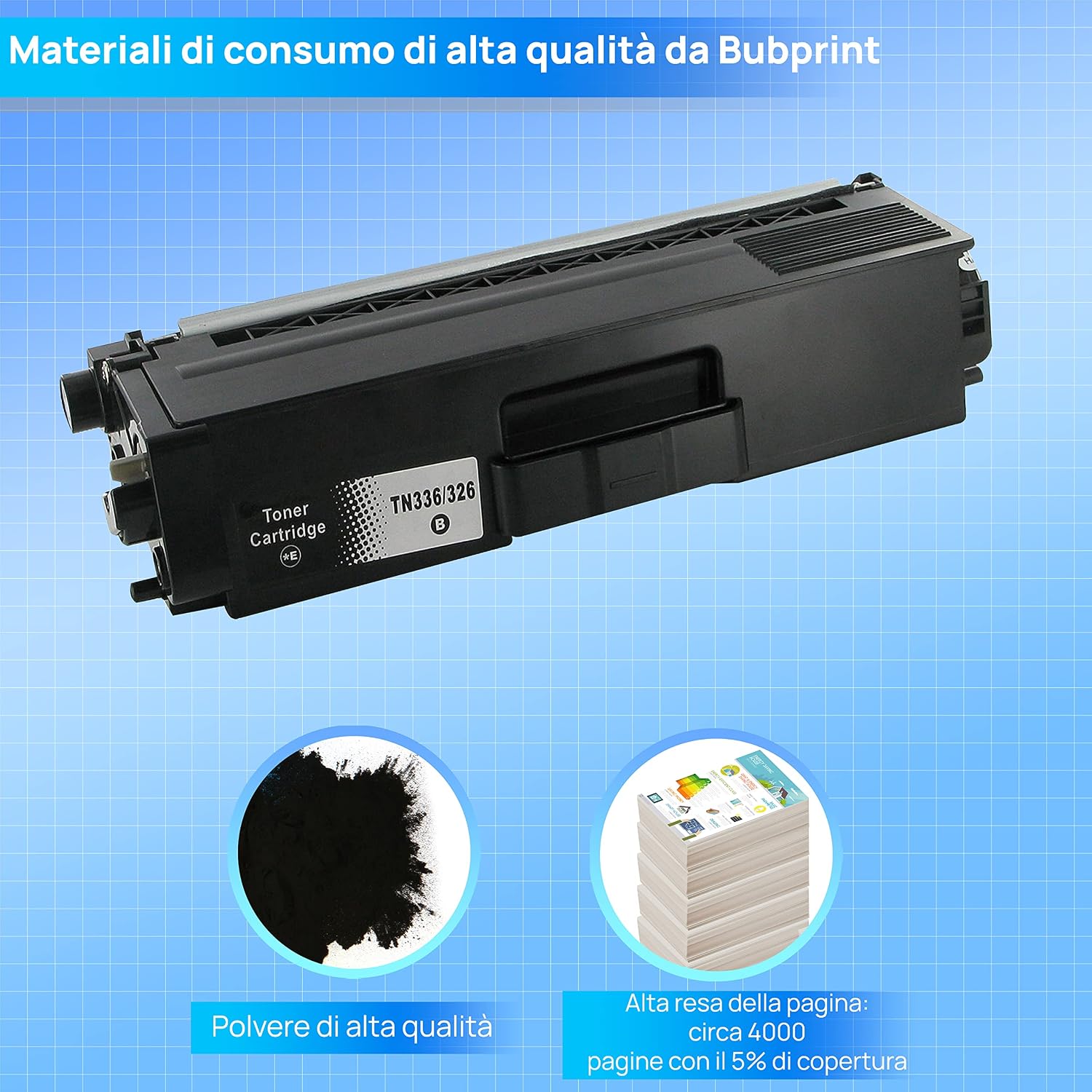 Thumbnail 2 de Toner bubprint compatibile Brother TN-326 – qualità e compatibilità garantita