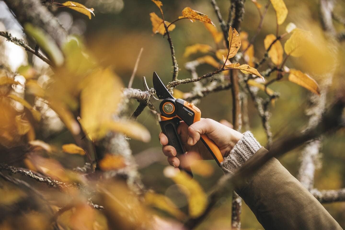 Thumbnail 3 de Fiskars X-series PowerGear Bypass-Gartenschere L (P961) mit Rollgriff – Frische Äste bis Ø 2,6 cm