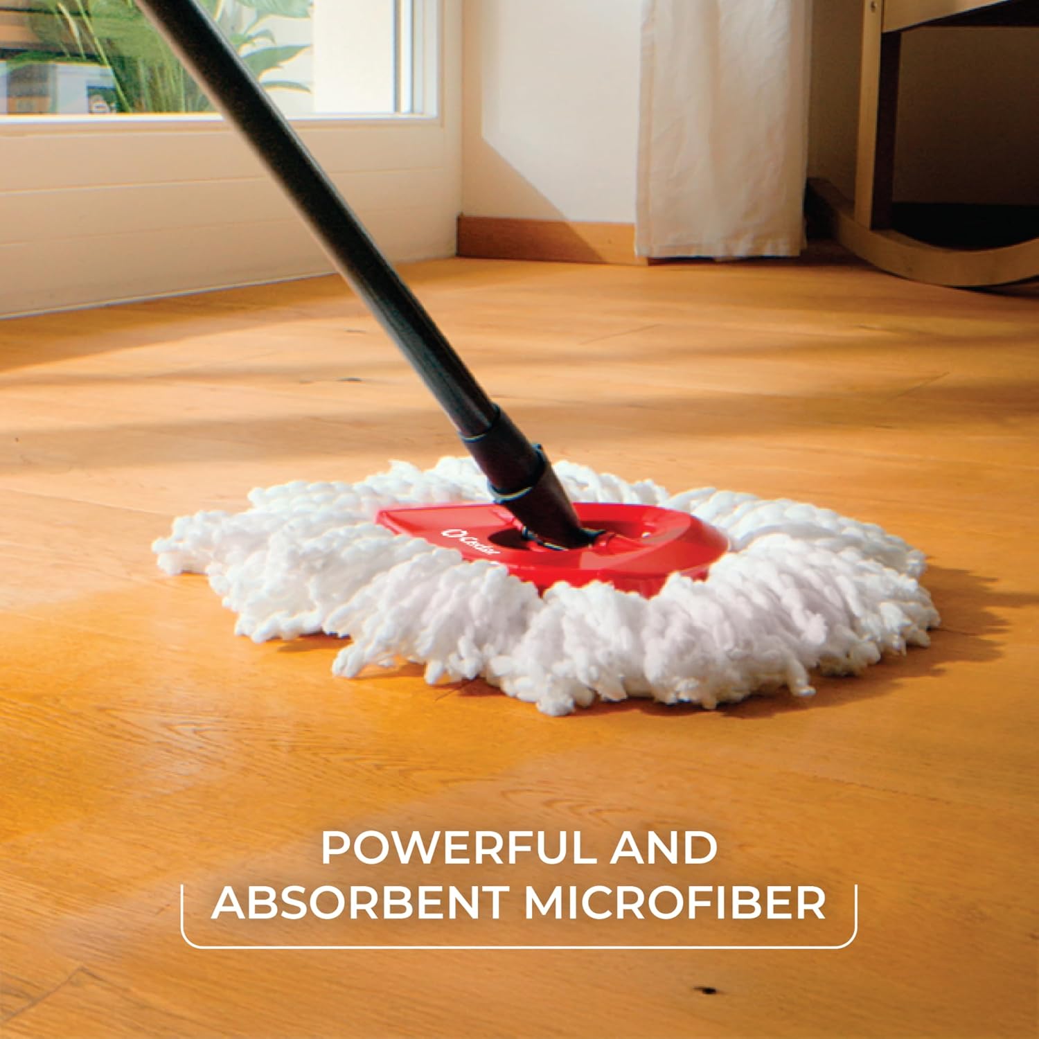 Thumbnail 5 de O-Cedar EasyWring Microfiber Spin Mop with Bucket System
