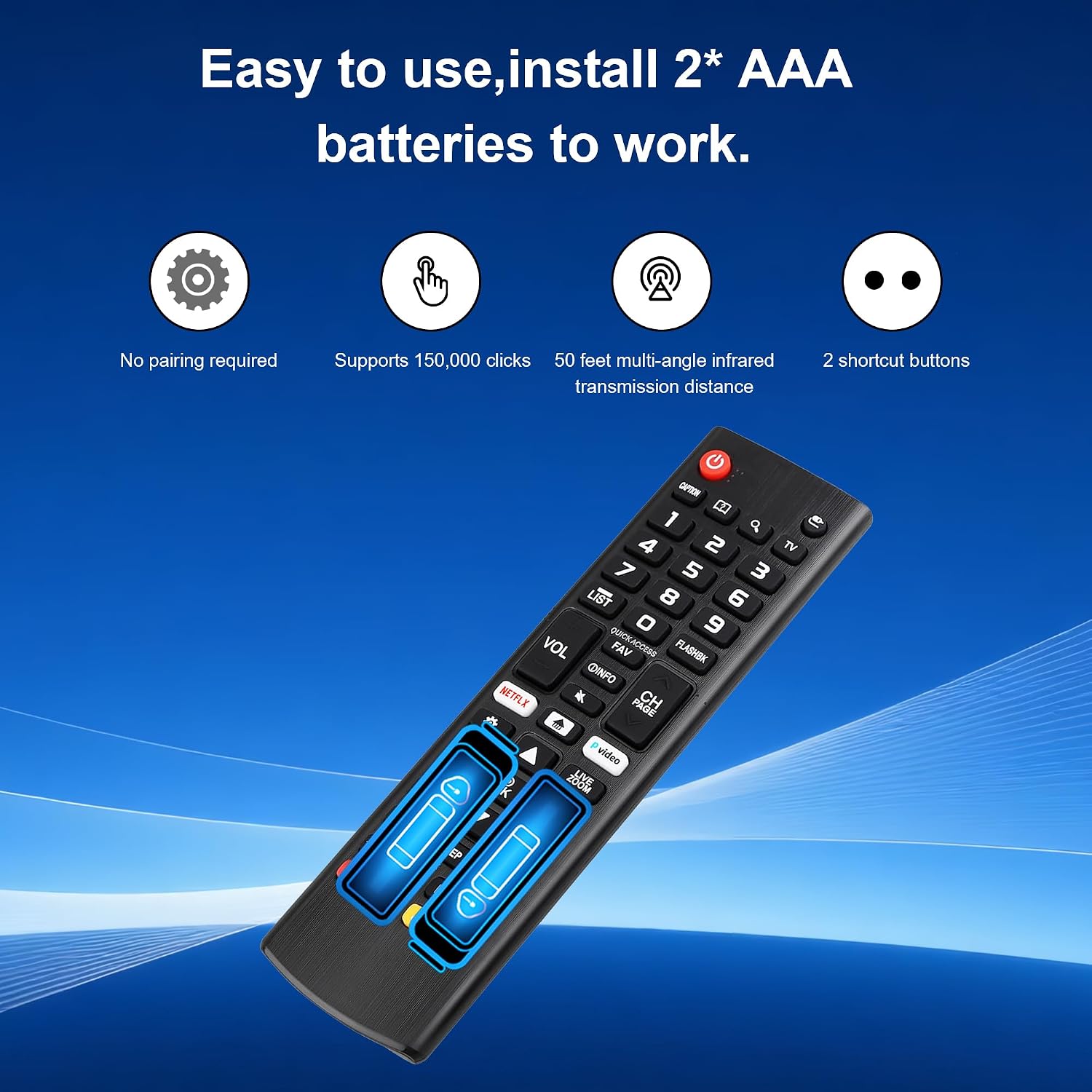 Thumbnail 4 de LG TV Remote Replacement Pack of 2