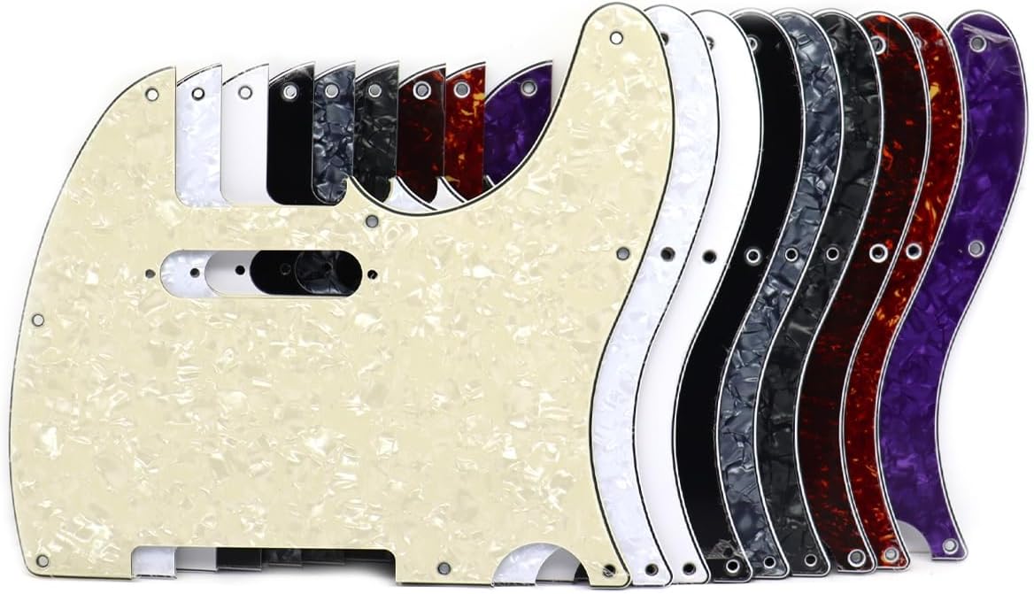 Detalle 2 de Telecaster Pickguard, Cream