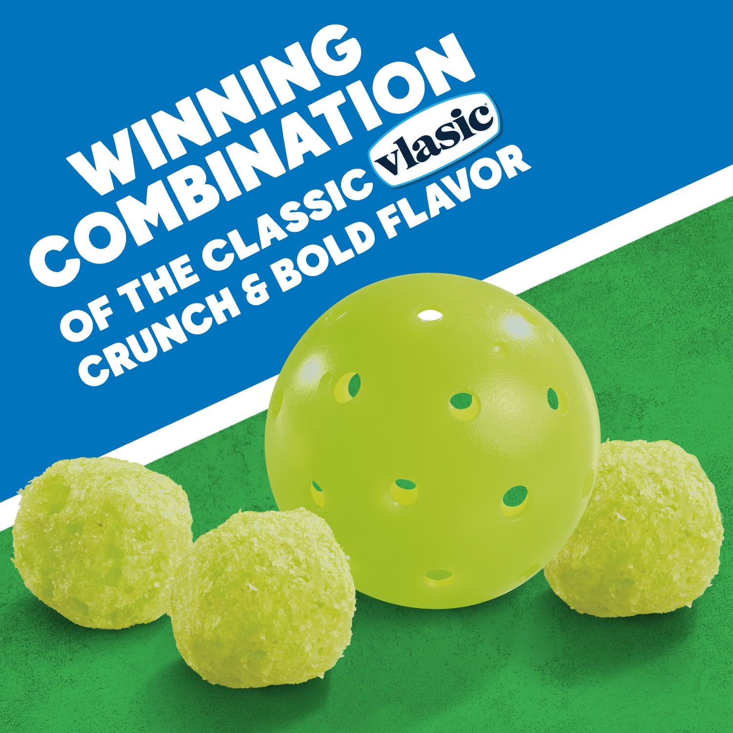 Thumbnail 3 de Vlasic Pickle Balls Dill Pickle Corn Puffs, Gluten-Free, 6.5 oz. Bags, 6-Pack