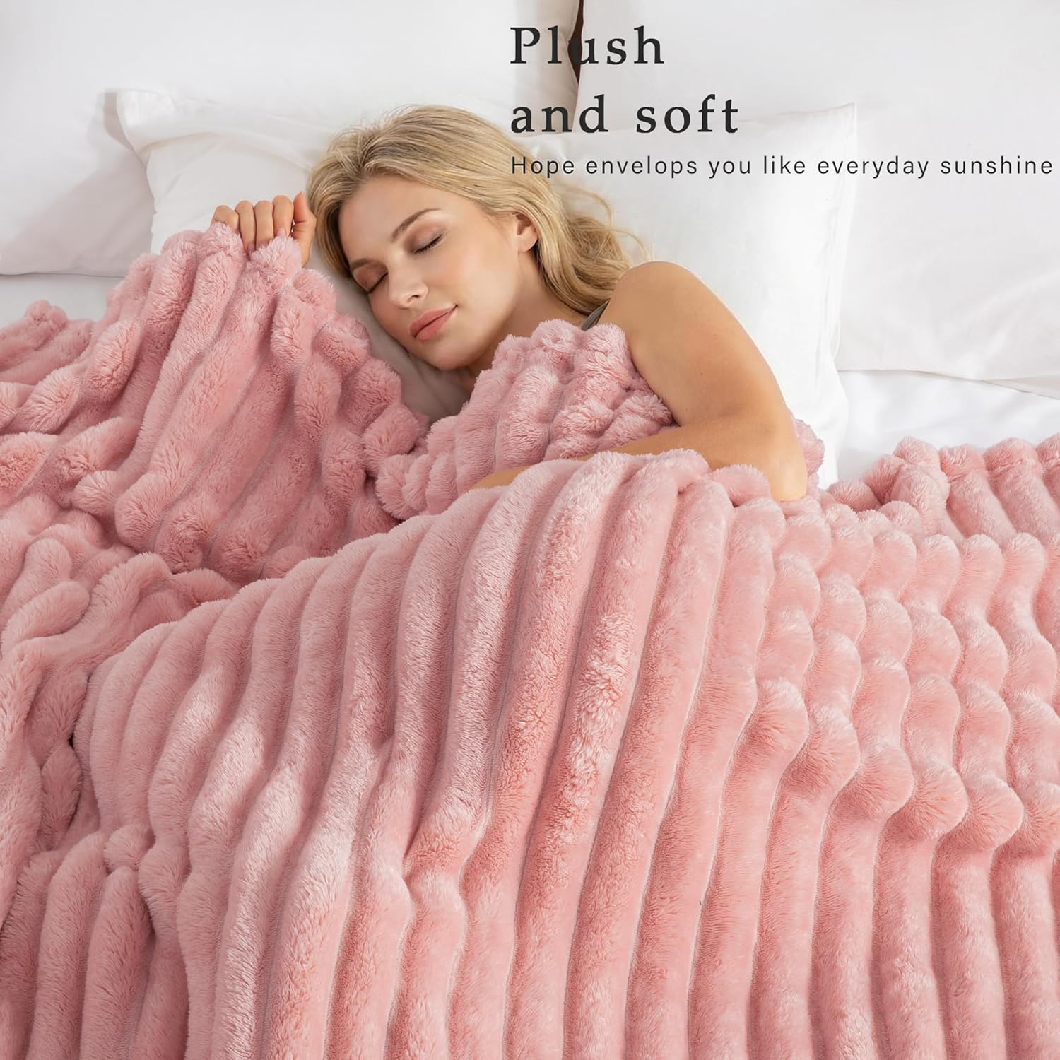 Thumbnail 1 de Super Soft Fleece Throw Blanket 127x152 cm