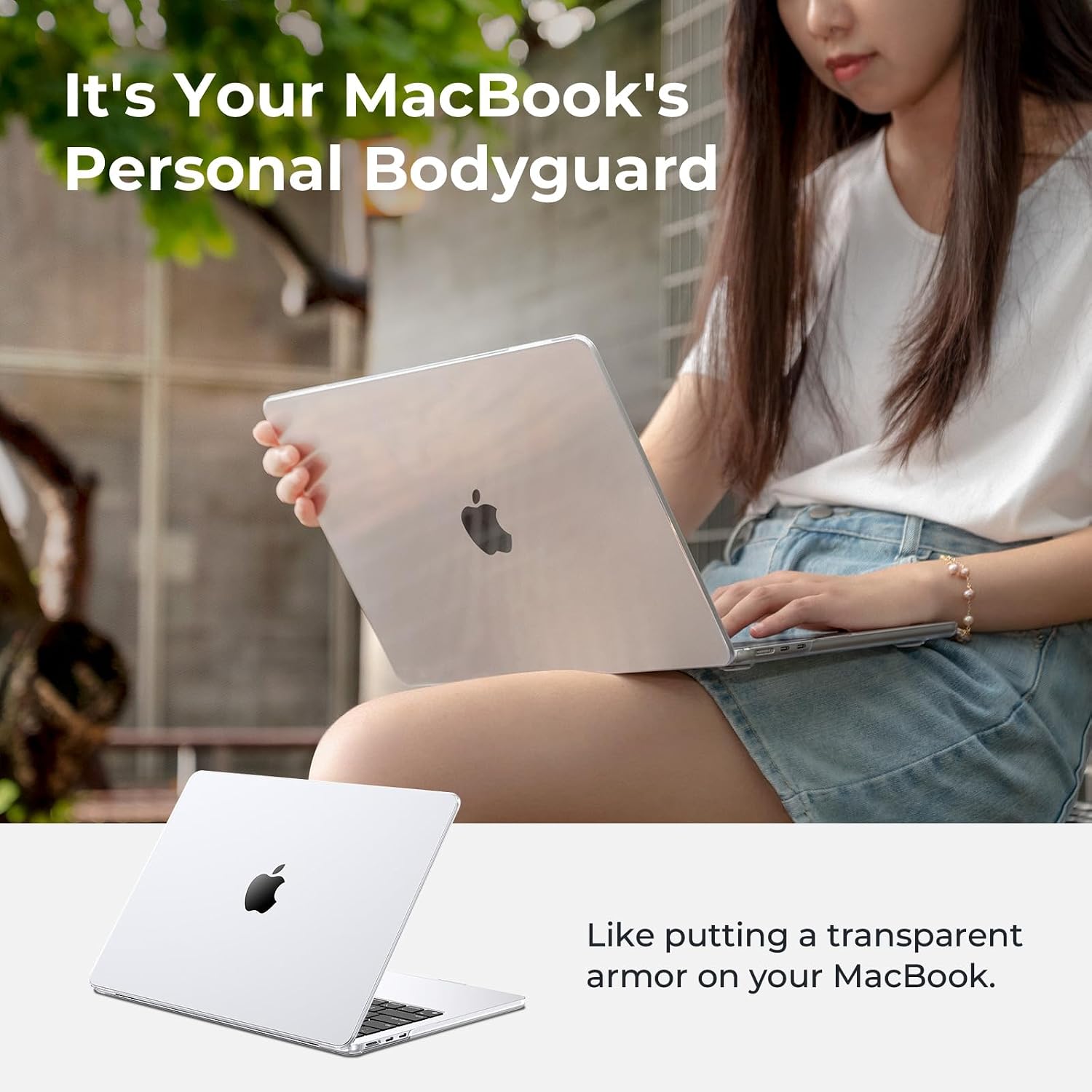 Thumbnail 4 de EooCoo Hülle MacBook Air 15,3 Zoll klar