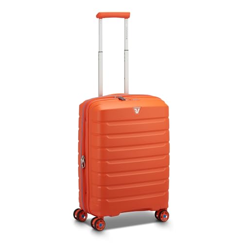 Detalle de Roncato B-FLYING Trolley bagaglio a mano 55x40x20/25 cm Espandibile - Arancione Brillante